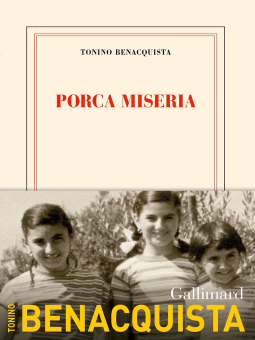 Title details for Porca miseria by Tonino Benacquista - Available